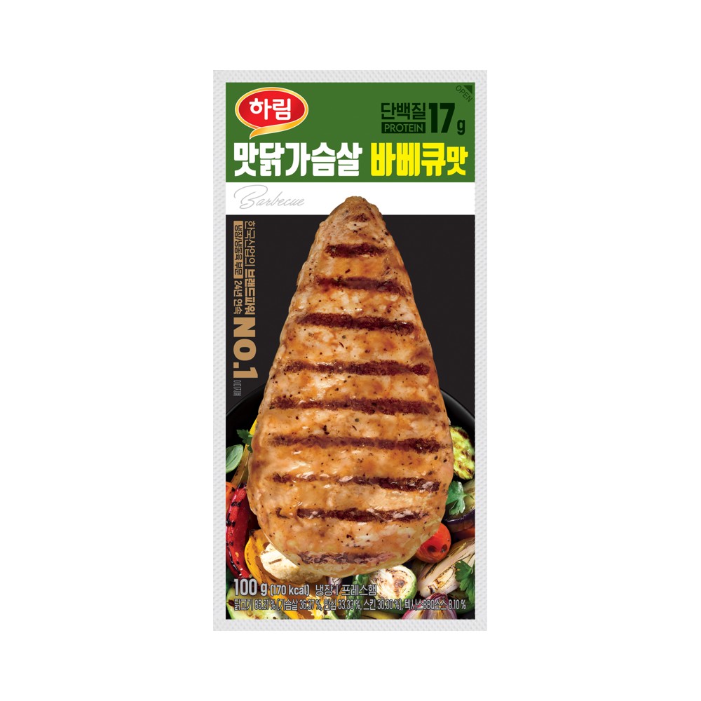 하림)맛닭가슴살바베큐