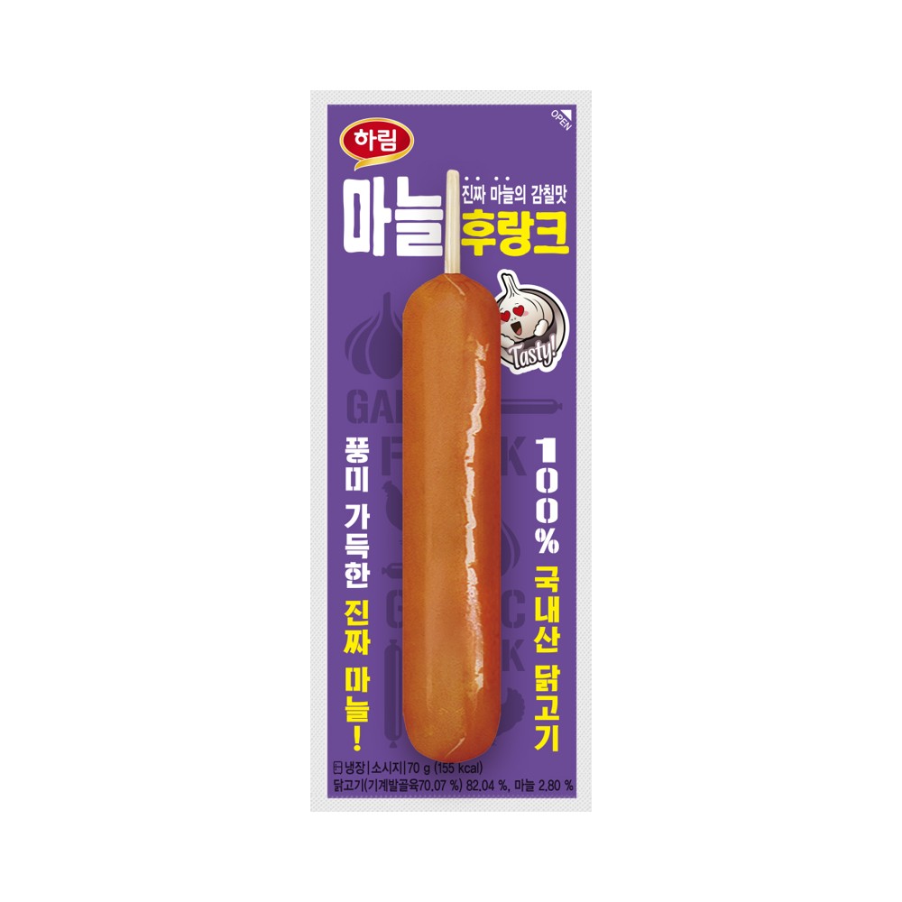 하림)마늘후랑크70g