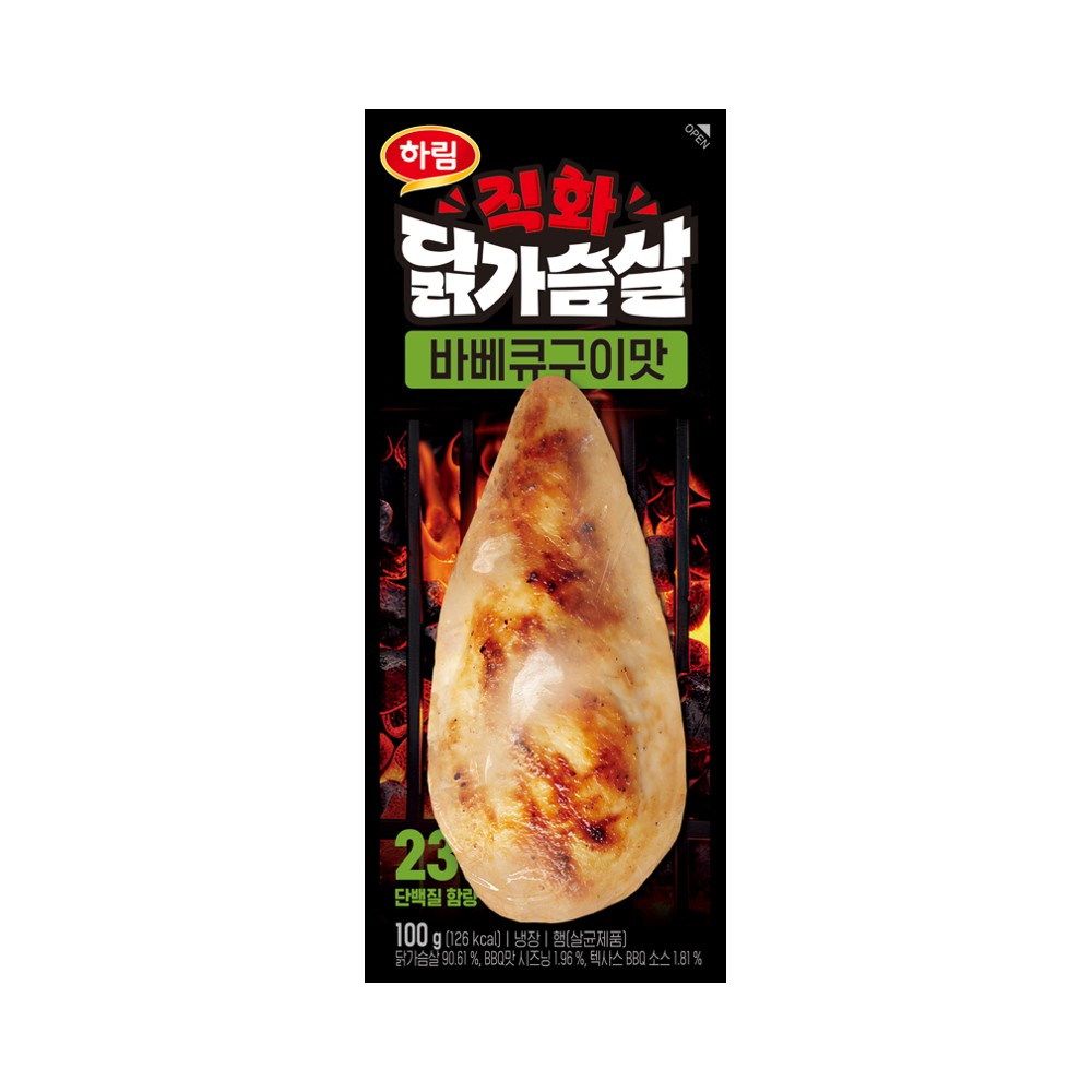 하림)직화닭가슴살바베큐