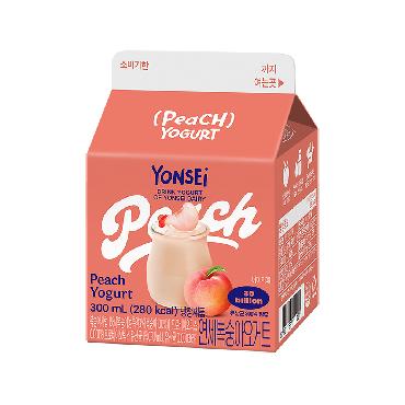 연세)복숭아요거트300