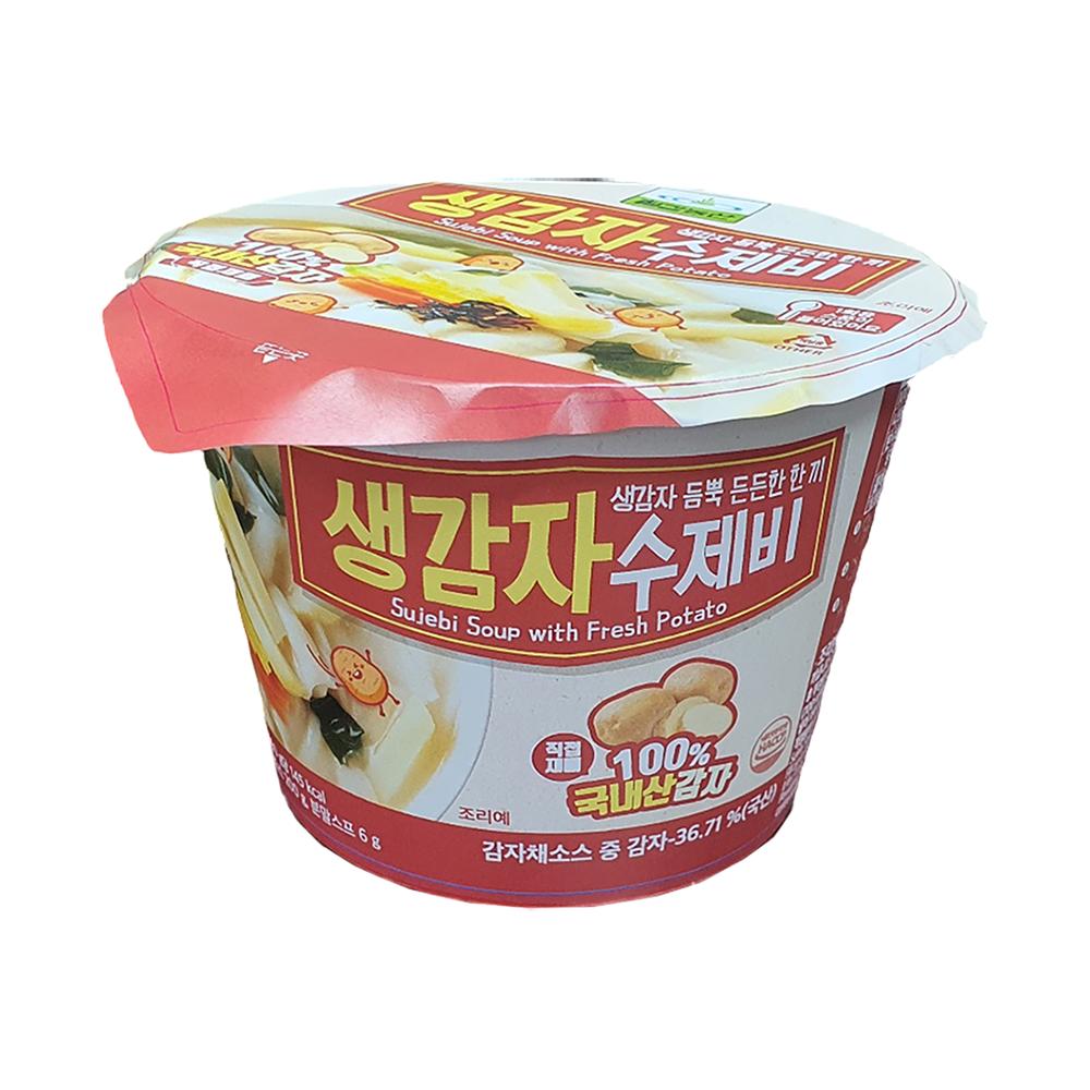 칠갑)생감자수제비컵