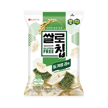 롯데)쌀로칩들기름김맛