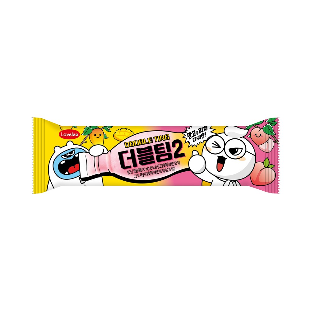 라벨리)더블팅복숭아망고