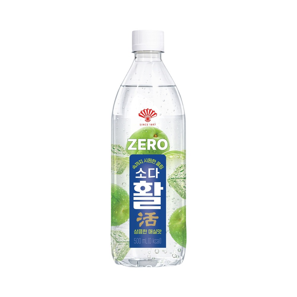 동화)부채표소다활500ml
