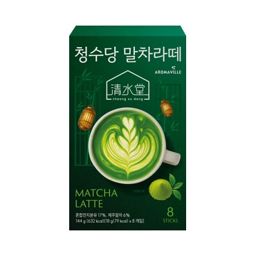 아로마)청수당말차라떼8T