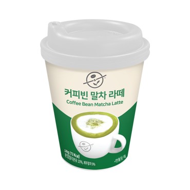 커피빈)말차라떼원컵