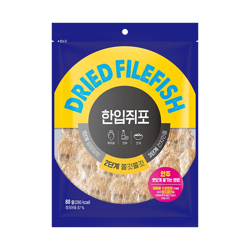 신화)25개한입쥐포80g