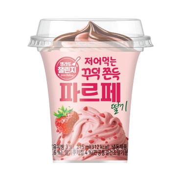 삼우)꾸덕파르페딸기