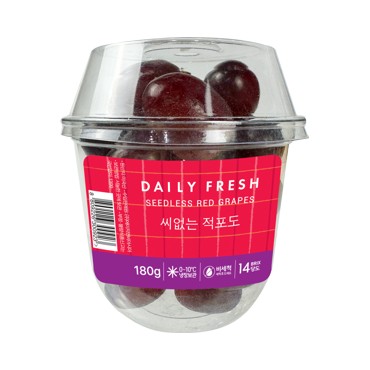 H&B)씨없는적포도180g