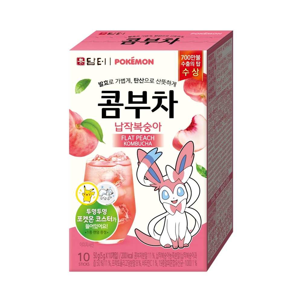 담터)콤부차납작복숭아10T