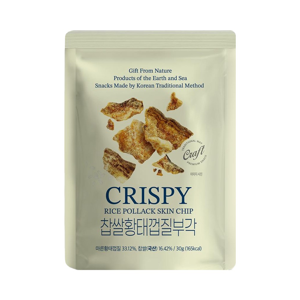 명인)찹쌀황태껍질부각30g