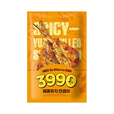 3990)매콤유자전갱이25g
