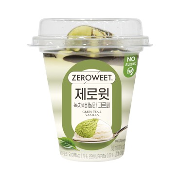 제로윗)녹차바닐라파르페