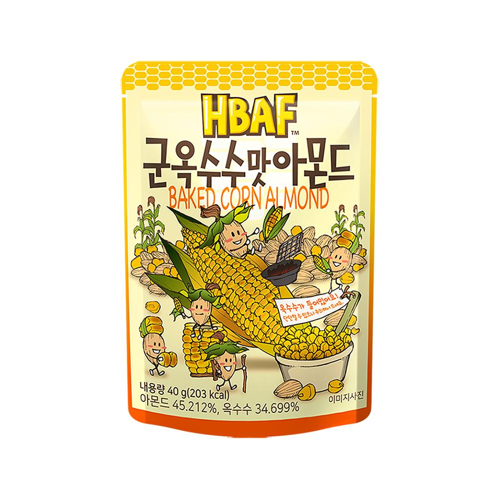 바프)군옥수수아몬드40g